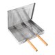 thumbnail image 2 of Cesta para asar pescado a la parrilla, accesorios para parrilla de barbacoa, divisor de alimentos, parrilla liviana, pinza para parrilla para cocinar, 2 of 9