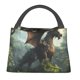 thumbnail image 1 of Fotbe Forest Stone-Colored Dragon Bolsa Térmica Portátil con Estampado, Bolsa de Entrega de Alimentos Aislada, Bolsa Reutilizable de Gran Capacidad para Comidas y Supermercado, 1 of 6