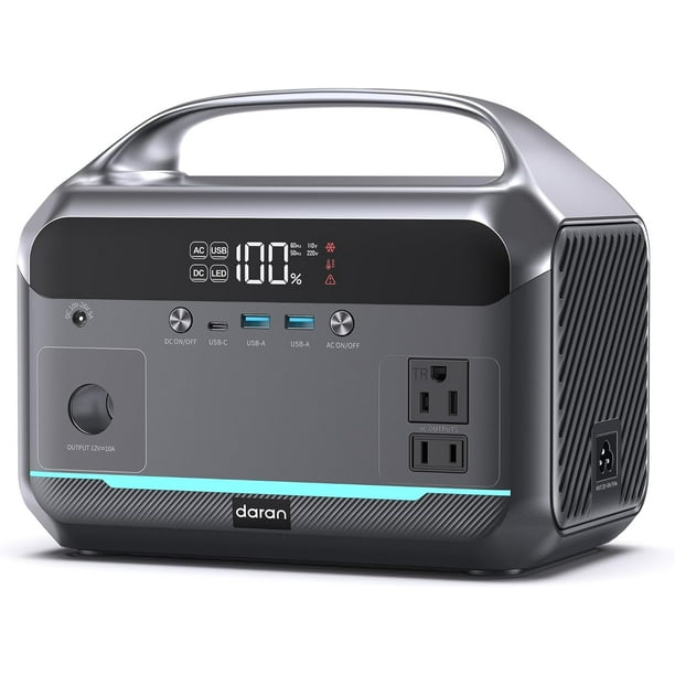Estación de Energía Portátil DaranEner NEO300L 288Wh 350W 110V