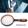 thumbnail image 4 of Lupa 8x, Herramienta de Asistencia de Lectura, Lupa Con 8x Para lector de Libros de Periódicos, Diseño Antideslizante, Lentes de, Ideal PARA Personas Mayores Mayores Mayores, 4 of 7