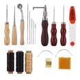 thumbnail image 2 of Leather Working Kit, Sewing Leather , Cloth, Paper or Other Items Ideal for Custom Leather Works Leather Tool Set  for Sewing Leather, 2 of 8