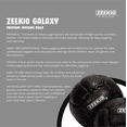 thumbnail image 4 of Zeekio Galaxy Juggling Balls - Premium 12 Panel Genuine Leather Balls - 130g - 67mm - Pack of 3, Black, 4 of 8