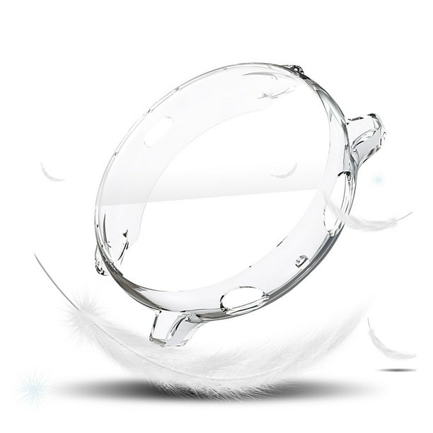 Compatible With Galaxy Watch Active2 Case 44mm 2 Packs Soft Tpu Bumper Full Around Screen Protector Cover For Samsung Galaxy Watch Active 2 44mm Walmart Com Walmart Com