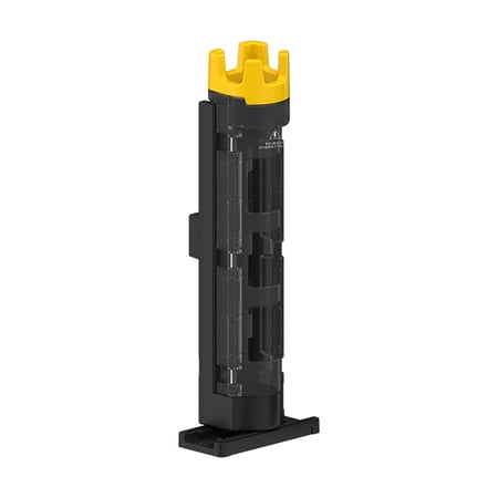 KUFptva Fishing Box Rod Display Barrels Holder Fishing Box Rod Tube Fishing Box Rod Stand Vertical Insertion Device