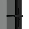 thumbnail image 4 of vidaXL Interior Door 40.4"x79.3" Black ESG Glass and Aluminum, 4 of 7