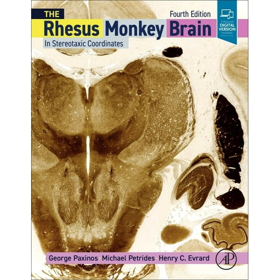 The Rhesus Monkey Brain in Stereotaxic Coordinates, (Hardcover)