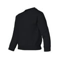 thumbnail image 2 of Heavy Blend Youth Sweatshirt, S, Black, 2 of 3