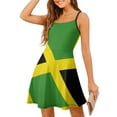 Jamaica Jamaican Flag Flag Raggae Cute Exotic Woman's Clothing Women's