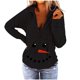 thumbnail image 1 of Navidad moda mujer casual manga larga impreso damas sudaderas tops Fridja fksj3100, 1 of 5