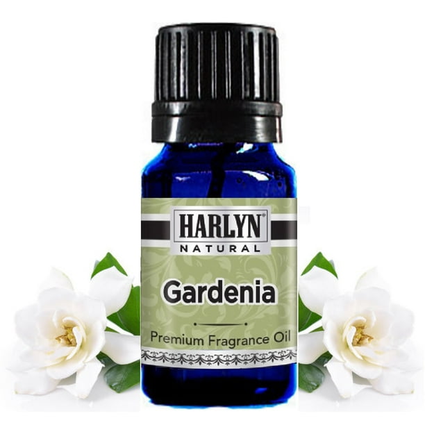 Gardenia Fragrance Oil Aromatic Scented Perfume Oil Perfume 10 mL by Harlyn Made in USA