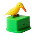 thumbnail image 1 of Toothpick Box Toothpick Storage Case Automatic Dispenser Bird Shape ABS Plastic Holder, Yellow, Green, 1 of 6
