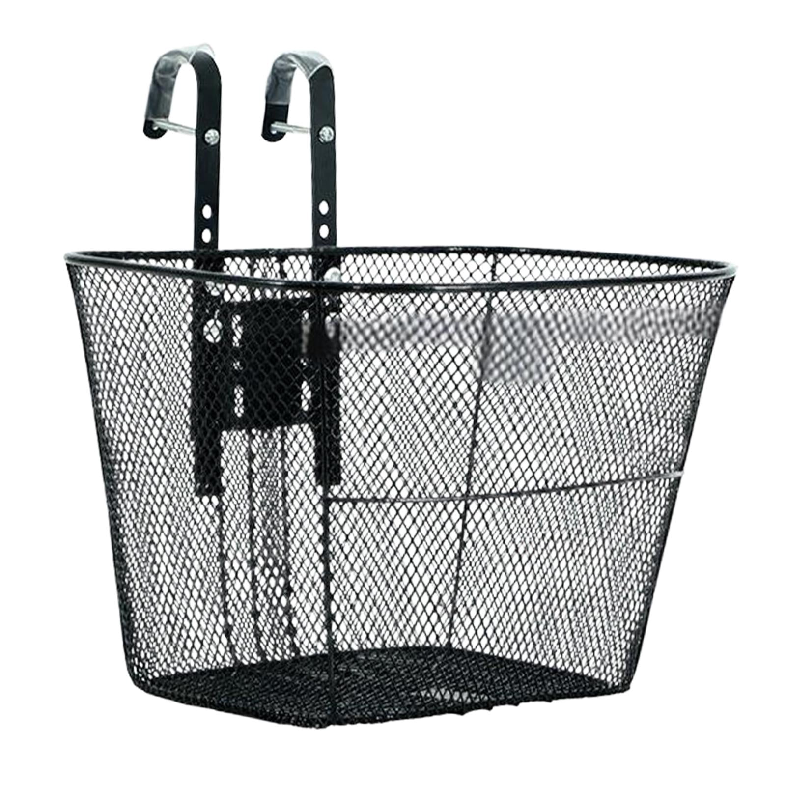 harayaa Front Bike Basket Electric Bike Basket Strong Load Bearing Easy Assembly Elegant