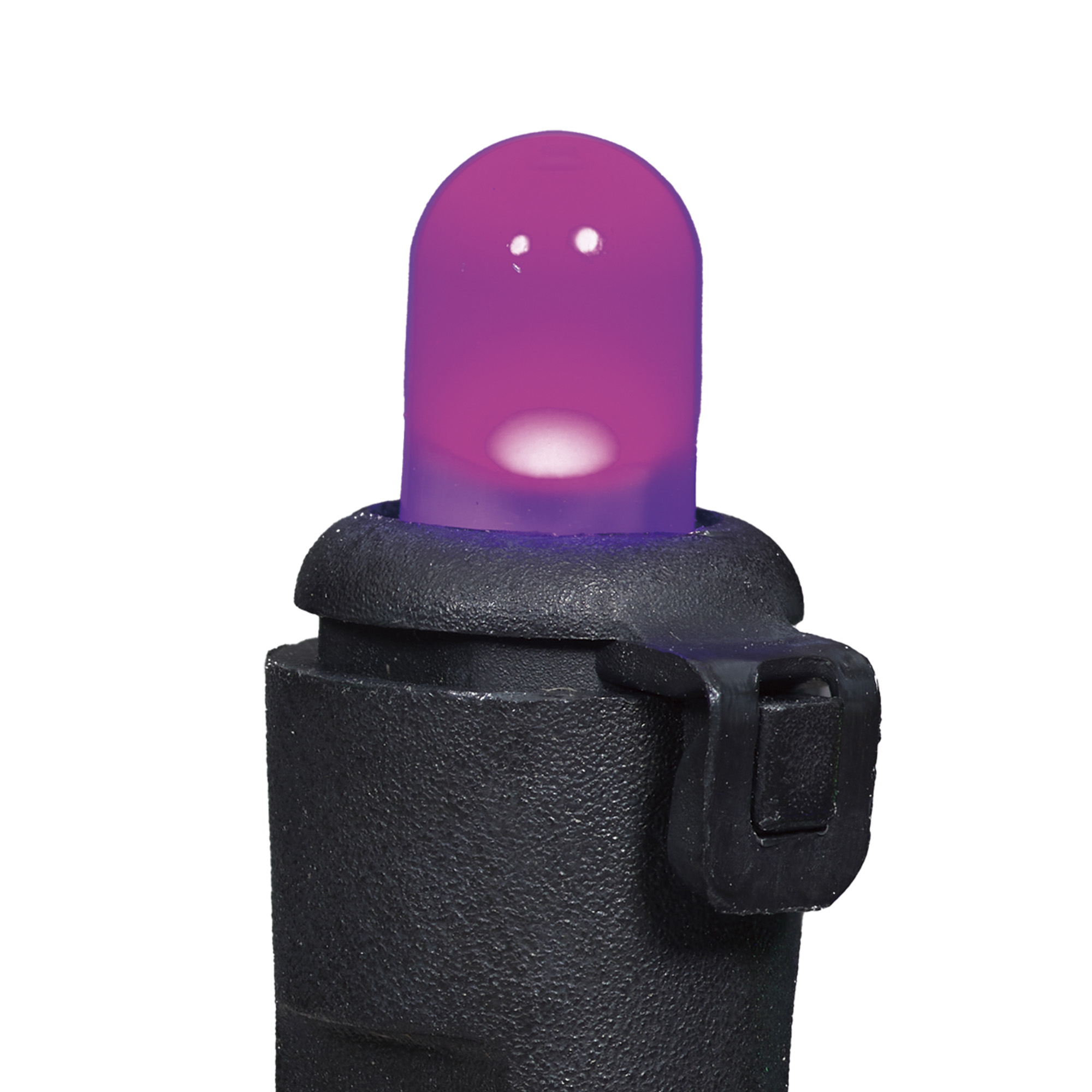 Purple Lights, 100CT, LED Frosted Dome, 19ft, Halloween Indoor/Outdoor, by Way To Celebrate