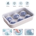 thumbnail image 3 of uds máquina para hacer bolas de hielo de whisky, bandeja de hielo de esfera grande de silicona reutilizable con tapas para Bourbon, whisky, brandy, regalos para hombres, 3 of 8