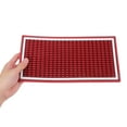 thumbnail image 5 of GOOHOCHY Service Counter Mats Drying Mat American White Edge PVC 1Pack 11.8X5.9X0.4In, 5 of 8