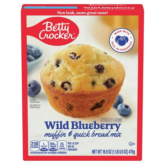 Betty Crocker Muffin & Quick Bread Mix Wild Blueberry 16.9 oz