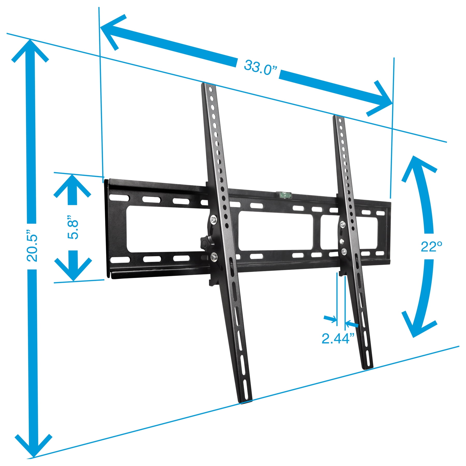 Anchor Fixed/Tilt TV Wall Mount Pack for 37-85 Inch TVs, TM35BVP