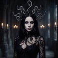 thumbnail image 3 of Halloween Medusa Snake Headband Spooky Themed Dress Accessory for Themed Events Gothic Party Wear Halloween Party Supplies 1 Piece, 3 of 3