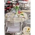 thumbnail image 5 of Outdoor Tablecloth with Umbrella Hole for Patio/Picnic/Party/Camping, Sunflower Waterproof Table Cloth Round Cover Washable, Vintage Botanical (Dia 60"), 5 of 8