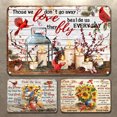 thumbnail image 2 of Placa Metal Vintage Flores Pintura Hierro Rectangular Del 30x20cm 3 Uds., 2 of 9