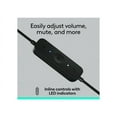 thumbnail image 4 of Logitech H570e USB Binaural Headset w/ Microphoen and Inline Controlls, 4 of 7