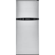 Haier HA10TG21SS 24 Top Freezer Refrigerator with 9.8 cu. ft. Total Capacity Frost-Free and Glass Shelves in Stainless