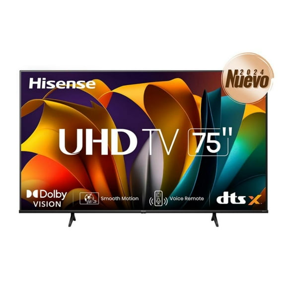 TV 75 Pulgadas Samrt tv 75A6N Google tv Hisense