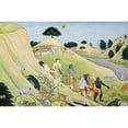 thumbnail image 3 of Tehri-Garwhal 14x11 Black Modern Framed Museum Art Print Titled - Illustration To The Ramayana, 3 of 5