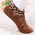 thumbnail image 3 of Dyfzdhu Women Winter Warm Leopard Bed Non Slip Home Indoor non-slip thermal socks, 3 of 5