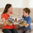 thumbnail image 3 of Hand Puppets for Kids,Animal Sound Boxing Gloves Hand Puppets,Interactive Punching Game,Parent-Child Early Learning Toy with Fun Sounds (Monkey-brown), 3 of 4