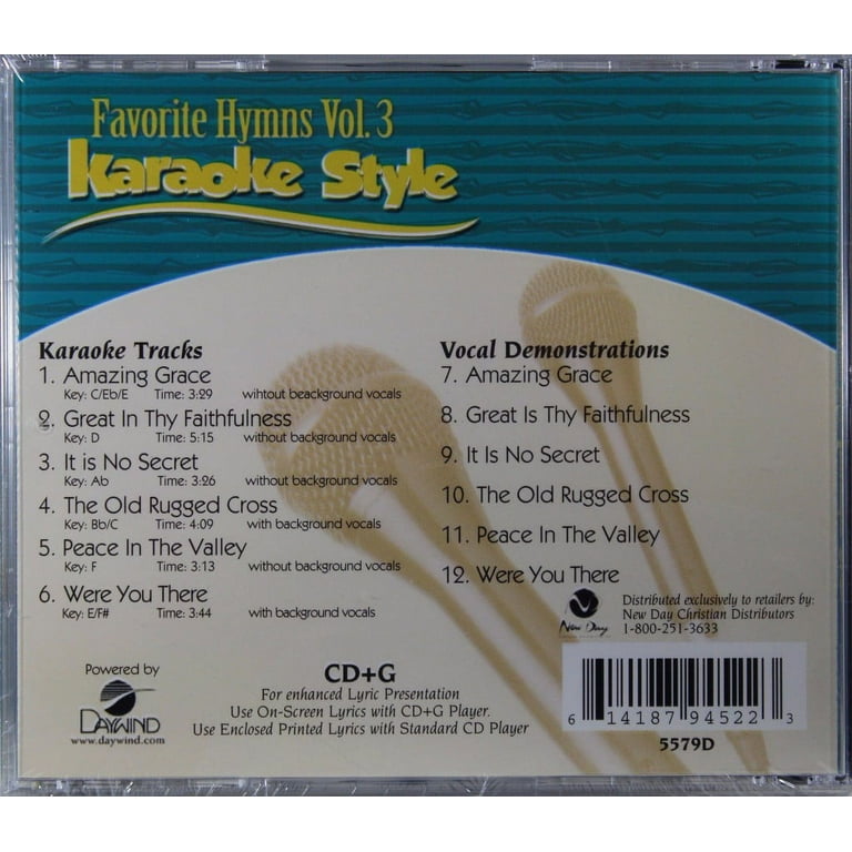Various Artists - Daywind Karaoke Style: Favorite Hymns, Vol