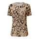 thumbnail image 4 of Puntoco camisas para mujer verano Casual algodón Lino manga corta camiseta suelta ajuste botón abajo solapa camisetas blusas casuales Puntoco Puntoco-3902, 4 of 5