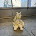 thumbnail image 6 of Baby Rainbow Unicorn Resting Life Size Statue, 6 of 7