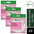 thumbnail image 4 of Garnier SkinActive Micellar Cleansing Eco Pads, Reusable, 3 Pack, , 3 ct. (Pack of 3), 4 of 6