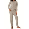 thumbnail image 3 of Fantaslook Womens Pajamas Sets Long Sleeve Top and Pant with Pockets Lounge Wear Set Oufits, 3 of 12