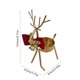thumbnail image 3 of Candelabro De Hierro Adorno navideño de hierro con forma de reno, lazo y campanas, para candelabro. Medidas: Rkxzt, 3 of 8