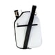 thumbnail image 5 of Funda para raqueta con cremallera suave y correa de hombro desmontable, bolsa de neopreno para pala Blanco, 5 of 9
