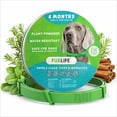 thumbnail image 1 of Collar antipulgas y garrapatas FurLife para perros, impermeable, verde, 1 of 9