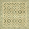 thumbnail image 1 of Ahgly Company Indoor Square Abstract Copper Green Oriental Area Rugs, 6' Square, 1 of 6