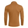 thumbnail image 3 of COOFANDY Men's Casual Slim Fit Turtleneck T Shirts Lightweight Basic Cotton Pullovers, 3 of 6