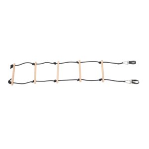 Échelle de corde pour enfants, échelle multifonctionnelle en bois pour enfants 5 Étapes faciles à installer 100kg pour le terrain de jeu