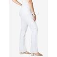 thumbnail image 3 of Roaman's Women's Plus Size Petite Plus Size Comfort Stretch Bootcut Jean, 3 of 6