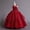 Red, variant on RTKFRFLM Girls Lace Embroidered Flower Girl Dress Kids Sleeveless Beaded Bow Tulle Gown for Wedding Bridesmaid Birthday Formal Party Long Ball Gown Children's Special Occasion Gown Pink