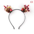thumbnail image 1 of Diadema de Navidad para niños y adultos, diadema con cuernos de reno, cuerno, flor, banda para el pelo, cierre para la cabeza, fiesta de año nuevo, Cosplay de Halloween, 1 of 4