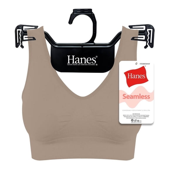 Bralette Hanes Intimates Café Talla G