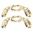 thumbnail image 2 of 2 Piezas Clips de Cuello de Cárdigan Retro para Mujer Clips de Chal de Suéter Elegante Clip de Cierre de Broche Vintage para Vestidos y Camisas Alfileres de Suéter Elegantes para Ropa de Mujer, 2 of 8