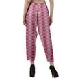 thumbnail image 5 of Moomaya Womens Printed One Shoulder Double Bell Sleeve Kurti Pant Set Ethnic Clothing Sets For Women, 5 of 7