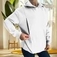thumbnail image 3 of Edvintorg Maternity Clothes Women Solid Color Long Sleeve Casual Maternity Hoodies & Sweatshirts Winter Pullover Nursing Shirts for Breastfeeding, 3 of 5