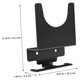 thumbnail image 2 of Ratina Del Soporte Soporador Metálico Con Pared Colgador Cordón, 2 of 9