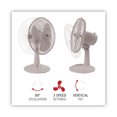 thumbnail image 3 of Alera 12" 3-Speed Oscillating Desk Fan, Plastic, White -ALEFAN122, 3 of 6